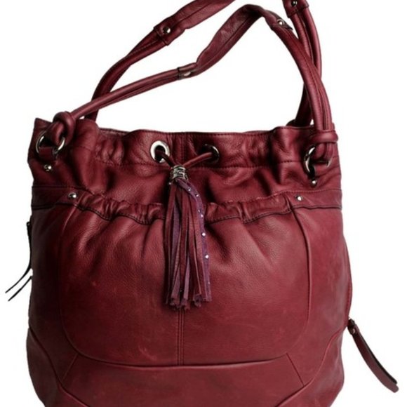 b. makowsky Handbags - B makowsky red purse